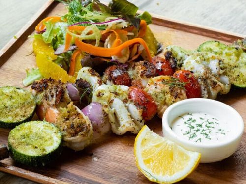 Brochette Lambi Grillé