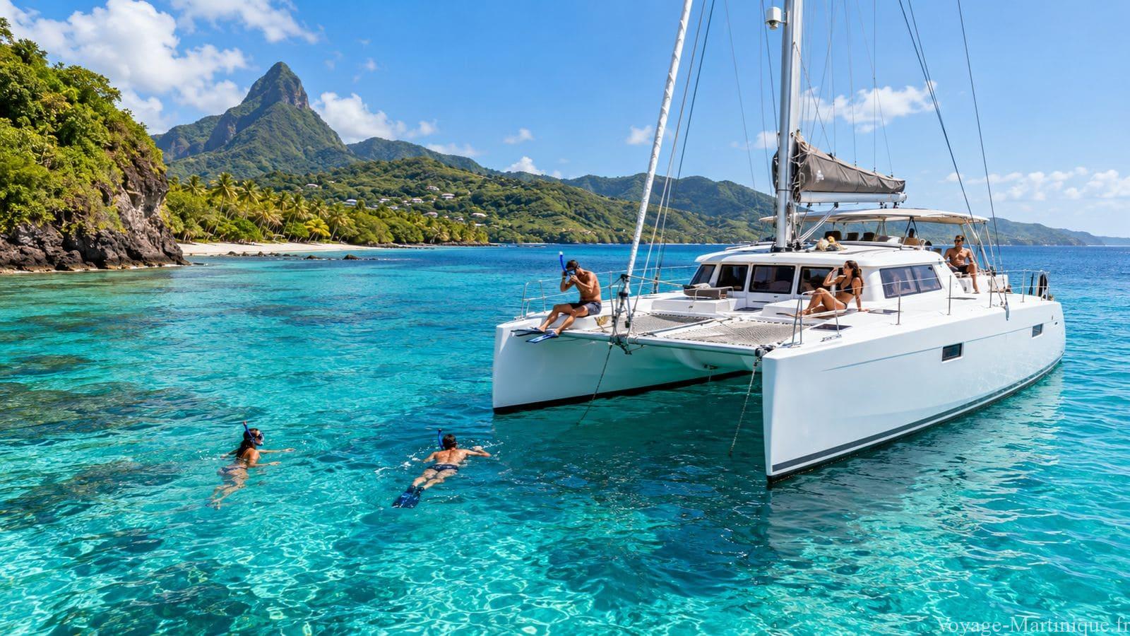 Excursion Bateau Catamaran Martinique